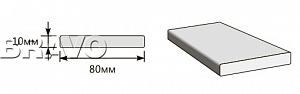 Товар Наличник 2100x80x10 BRK5539